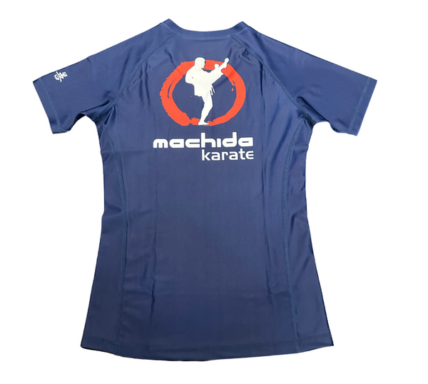 Machida Women's Rash Guard - Navy