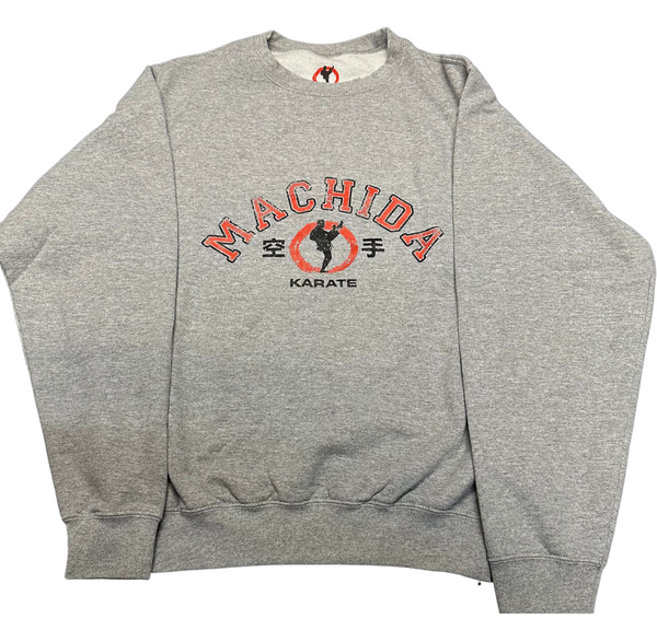 Machida Crew Neck Kids Sweater - Gray