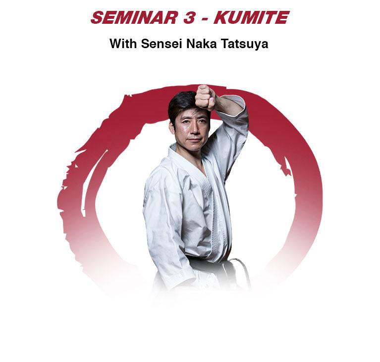 Seminar 3 -Kumite - Sensei Naka Tatsuya