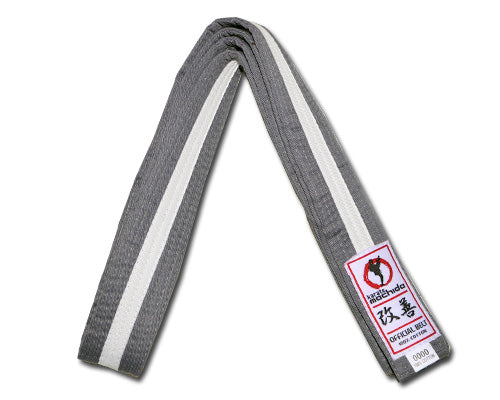 Belt - gray/white