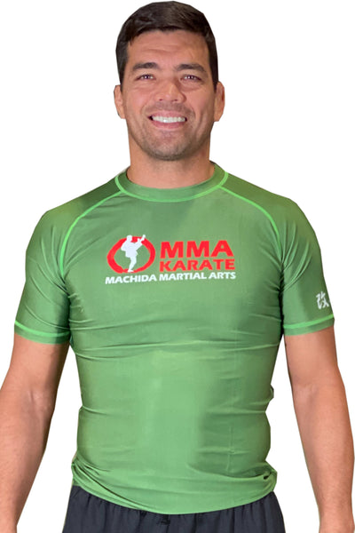 Rashguard MMA Karate - Green